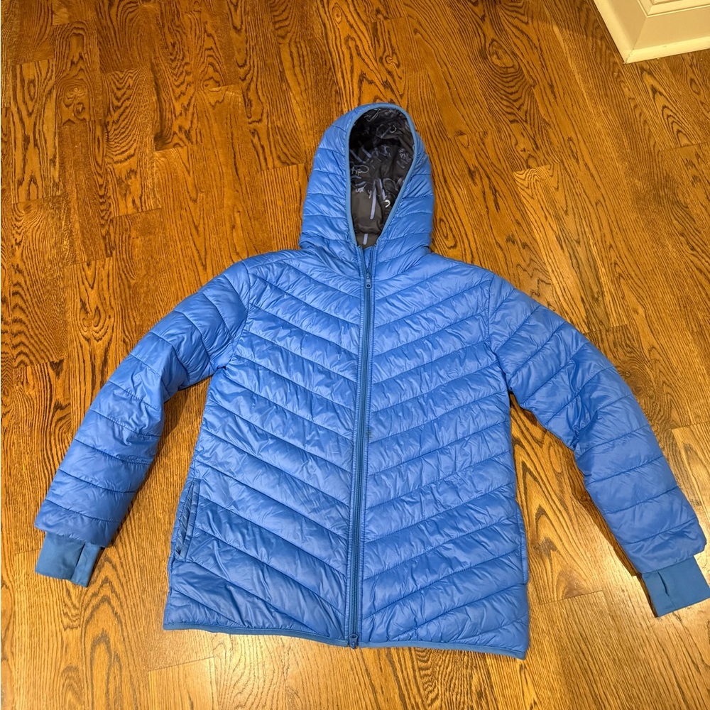 Aerie Blue Quilted Jacket